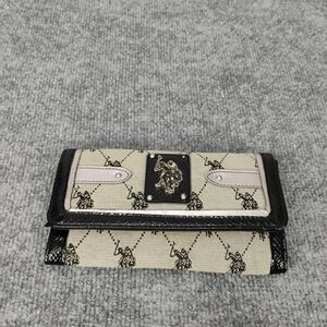 Polo by Ralph Lauren Black and Cream Wallet